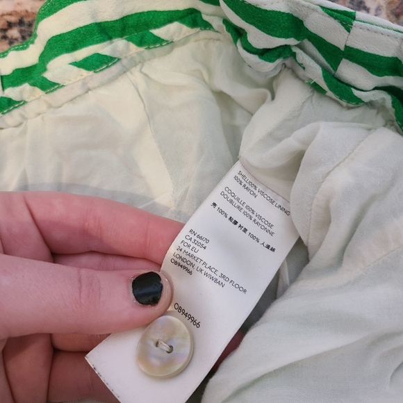 green striped pants - Picture 7 of 8